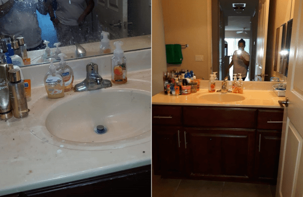 After a completed professional maid service company project in the West Palm Beach, FL area